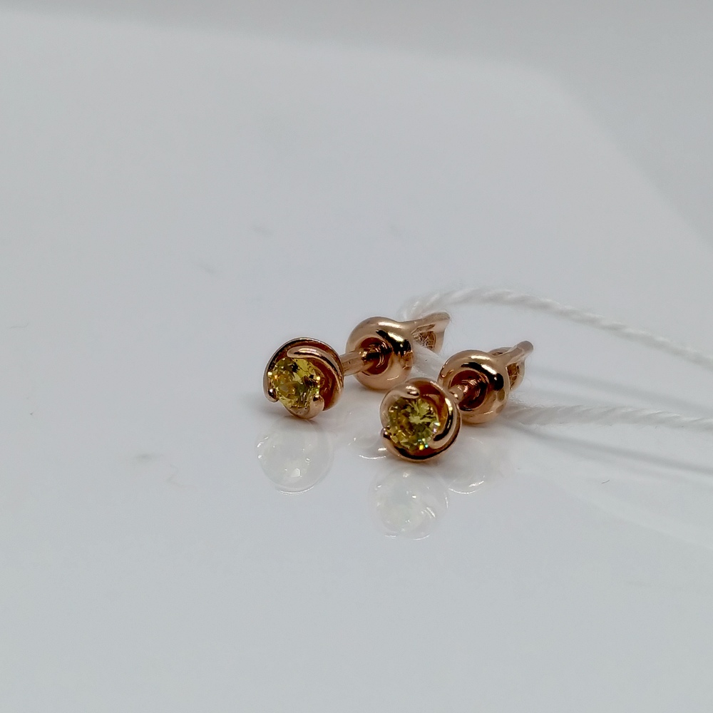 СЕРЬГИ ПУСЕТЫ (Au 585)