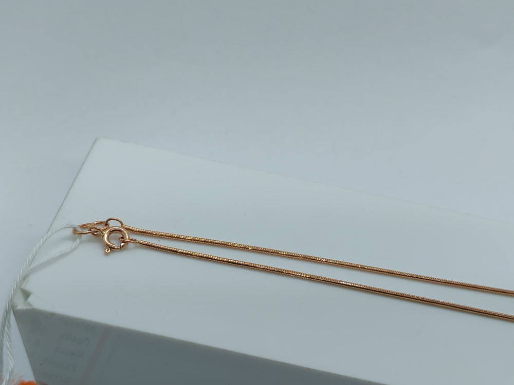 ЦЛЖГ585 ЦЕПЬ ПОЛНОВЕСНАЯ Жгут(снейк) (Au 585)