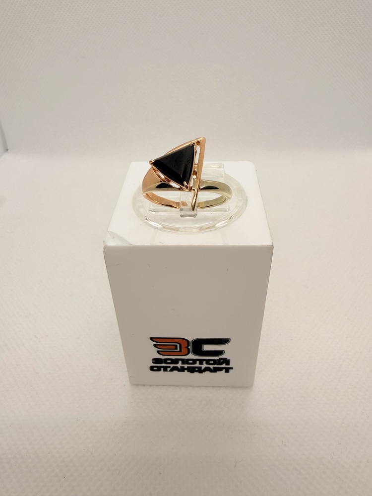 КОЛКМ585 КОЛЬЦО С КАМНЕМ (Au 585)