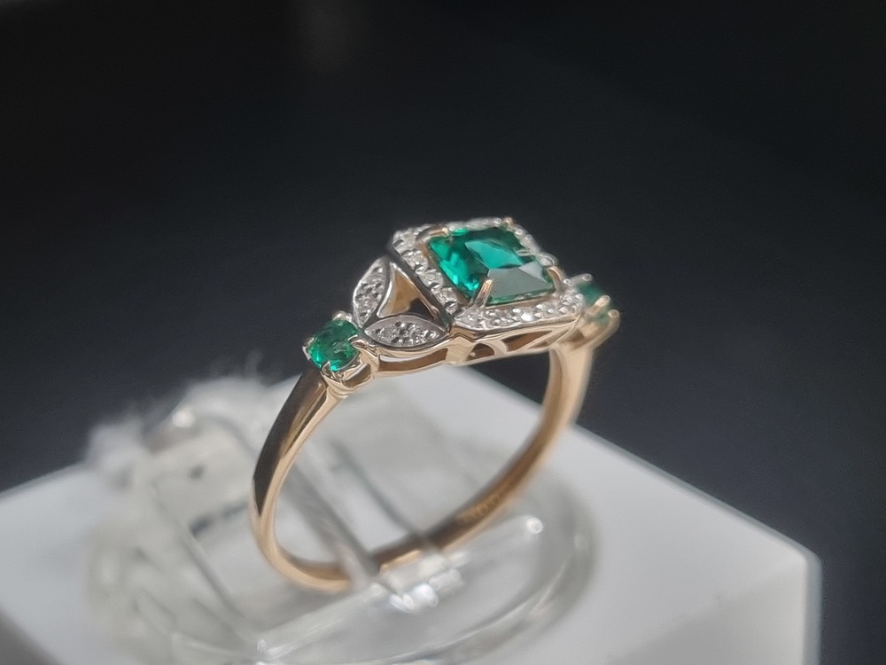 КОЛЬЦО БРИЛЛИАНТ Au 585