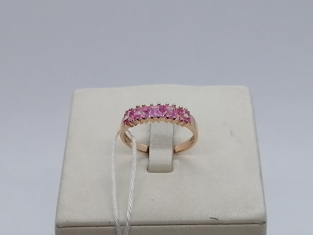 КОЛКМИ585 КОЛЬЦО С КАМНЯМИ (Au 585)