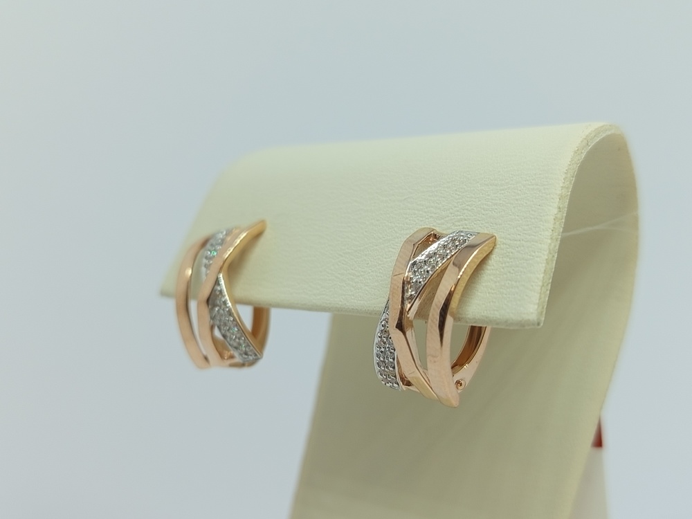 СЕРЬГИ С КАМНЯМИ (Au 585)