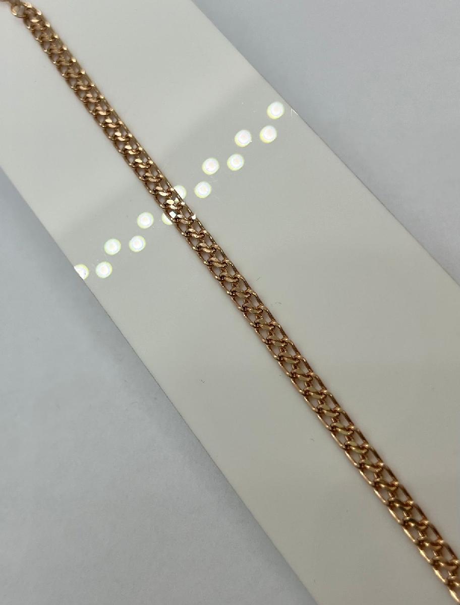 БРАСЛЕТ ПУСТОТЕЛЫЙ Царь (Au 585)