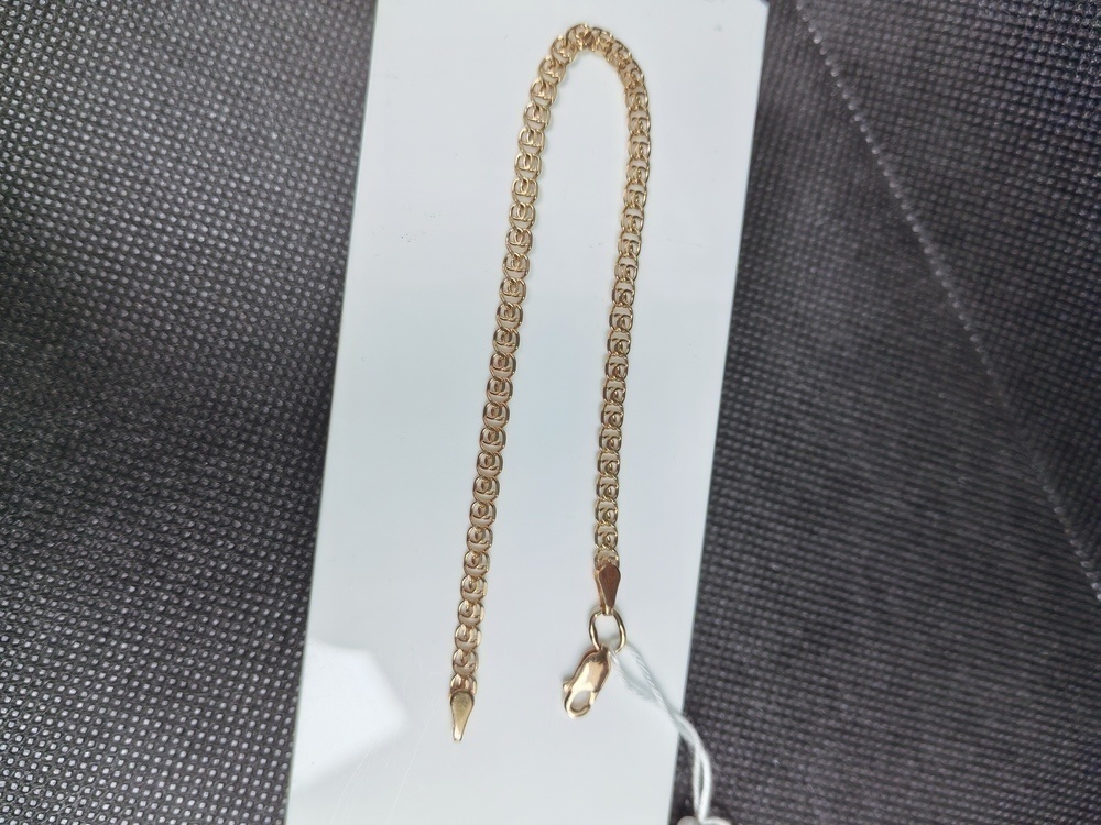 БРАСЛЕТ ПОЛНОВЕСНЫЙ Лав Au 585