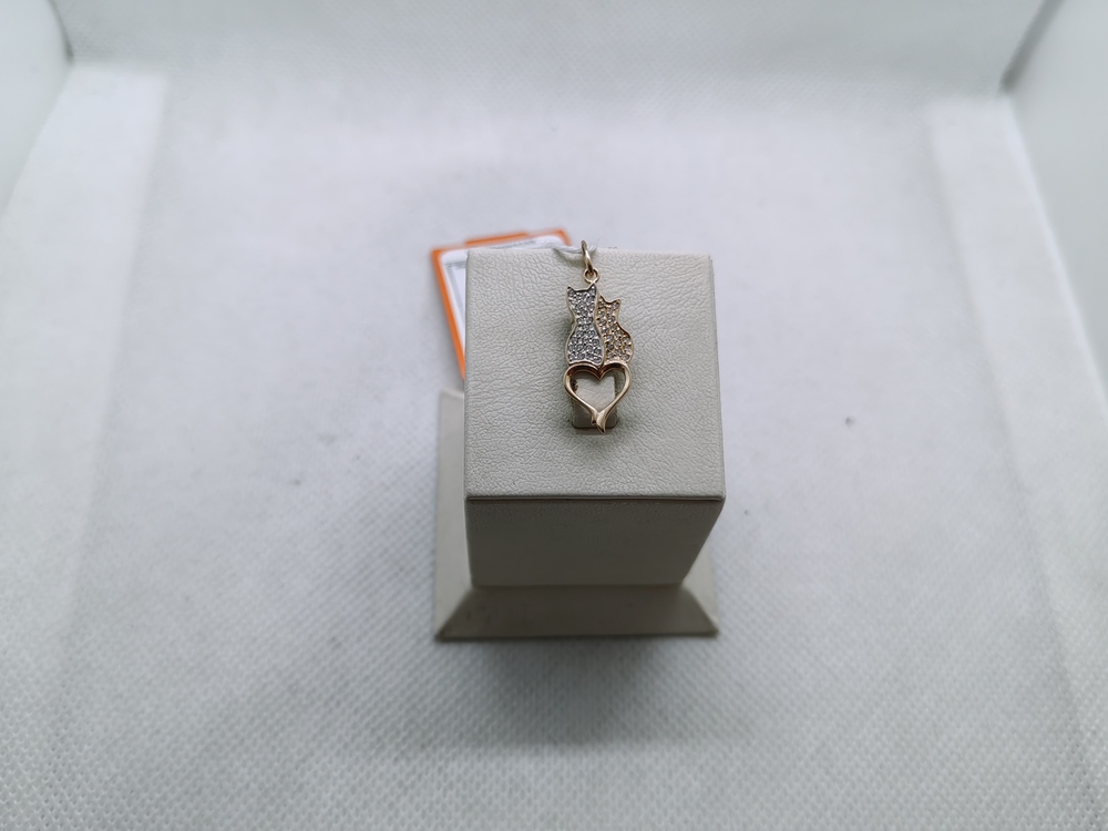 ПОДВЕСКА С КАМНЯМИ (Au 585)