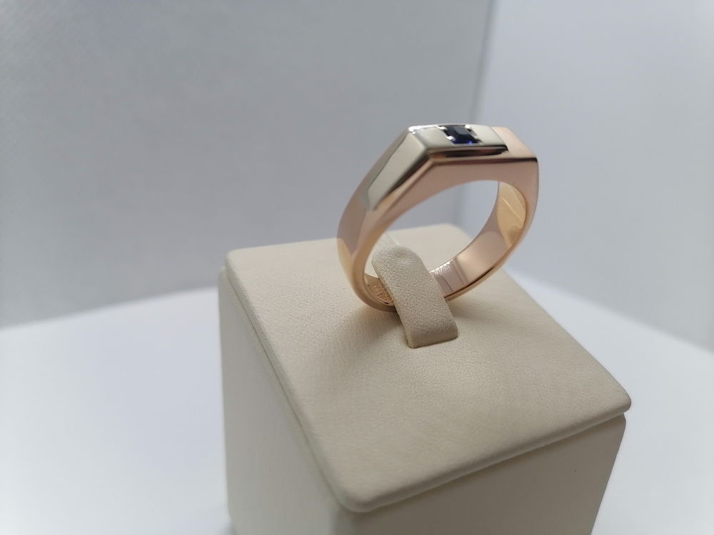 31-0310-С КОЛЬЦО ПЕЧАТКА с камнем (Au 585)