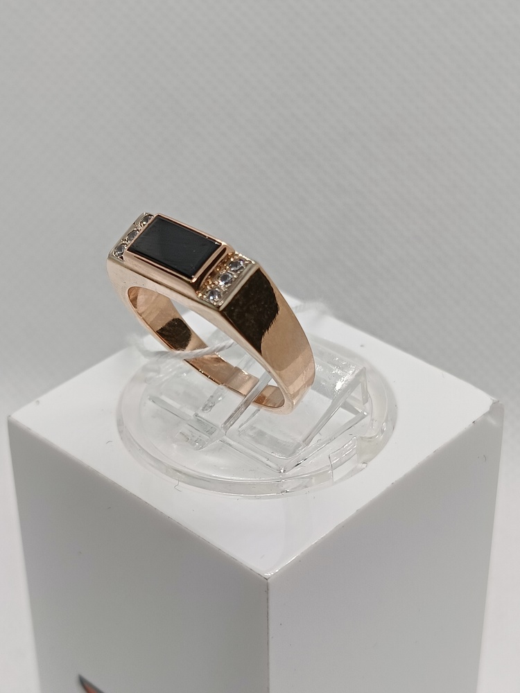 ПЕЧАТКА С КАМНЯМИ (Au 585)