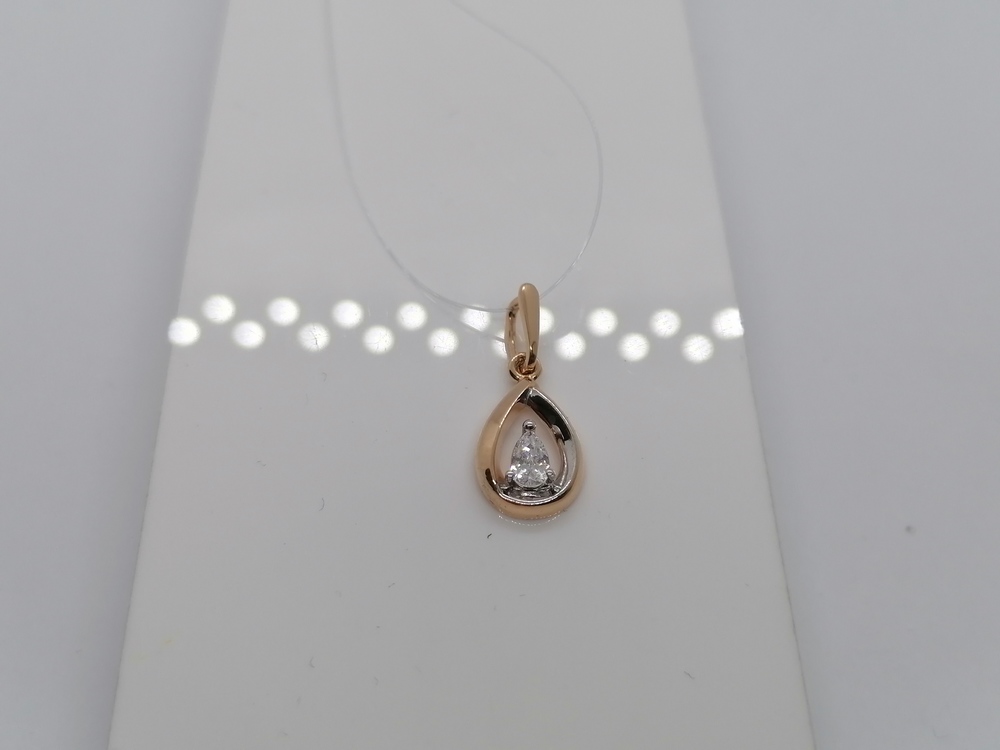 ПОДВЕСКА С КАМНЕМ (Au 585)