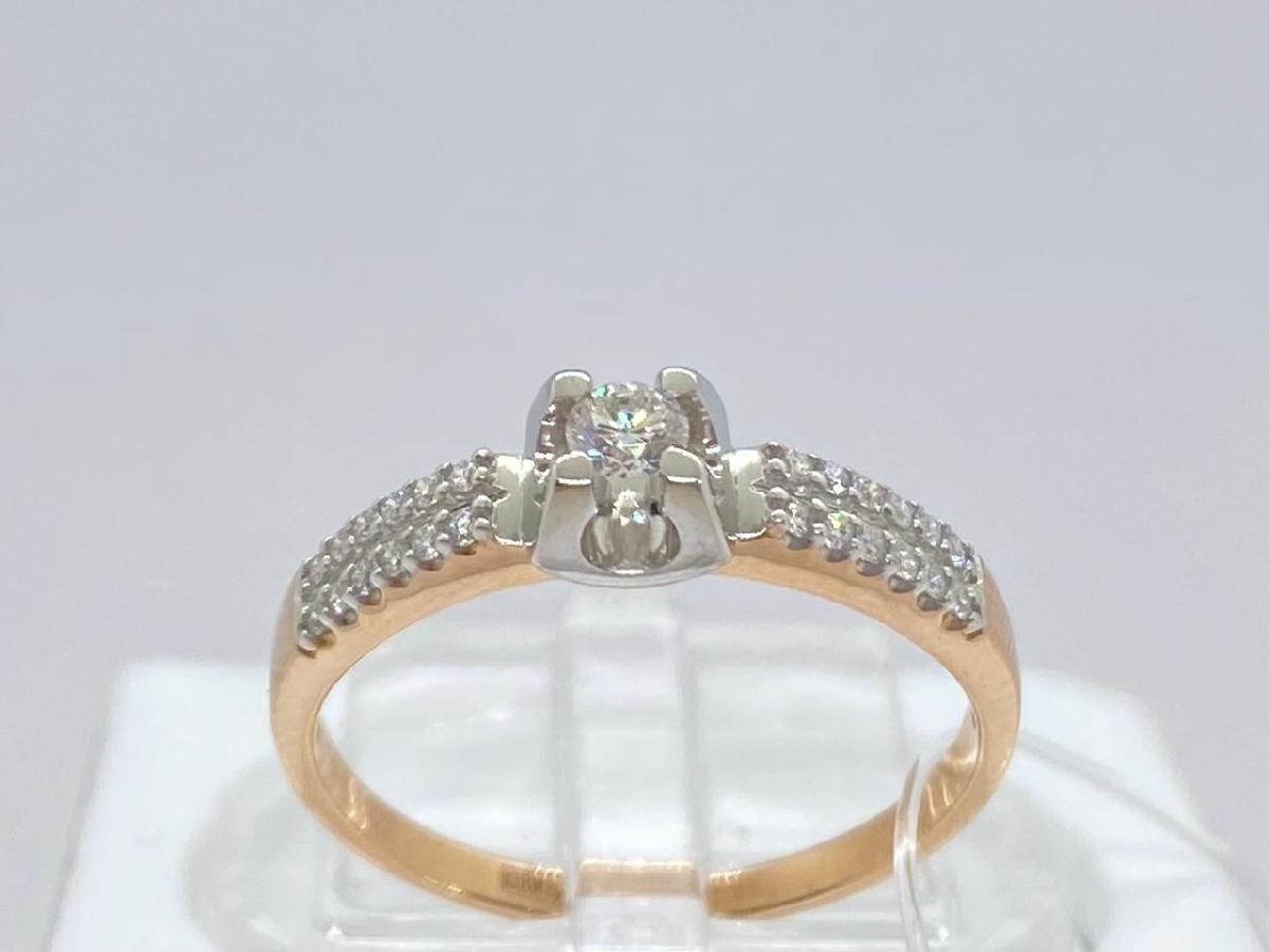 КОЛЬЦО БРИЛЛИАНТ (Au 585)