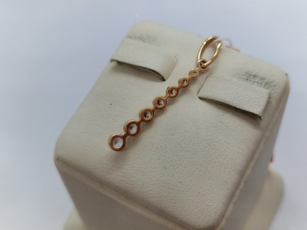 ПОДВЕСКА С КАМНЯМИ (Au 585)