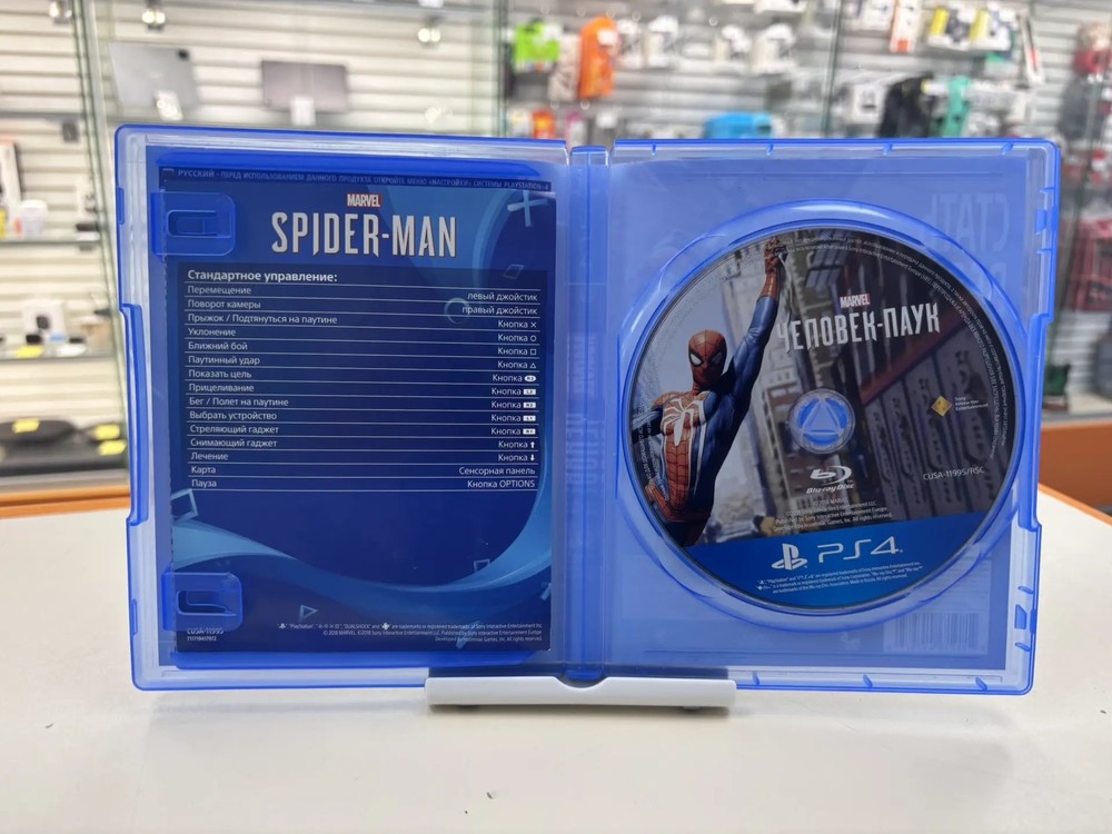 Игра Playstation 4 Человек паук