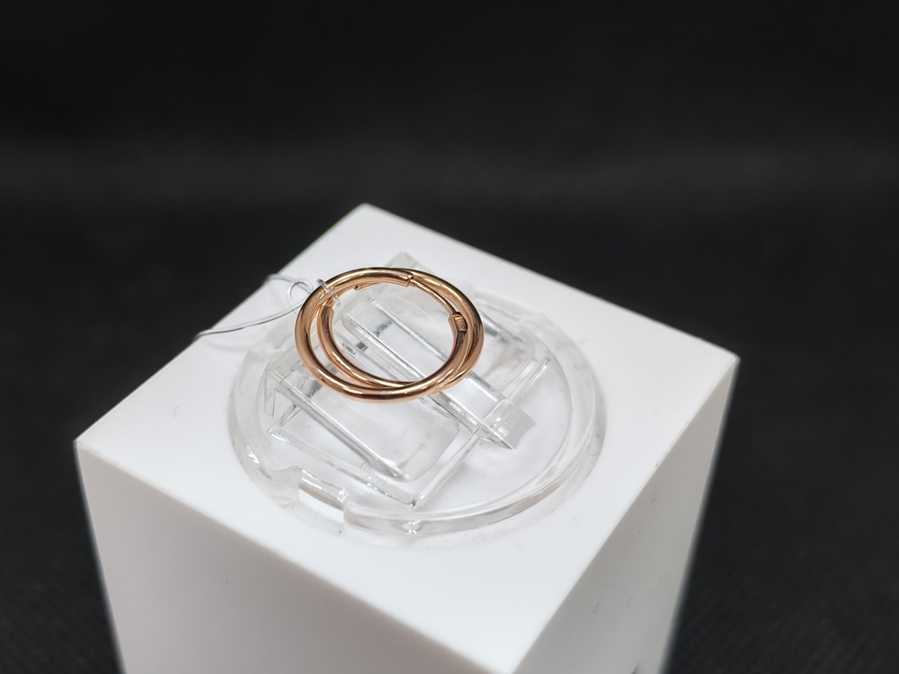 СЕРЬГИ КОНГО без камня (Au 585)