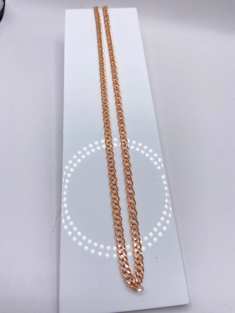 ЦЕПЬ ПУСТОТЕЛАЯ Ромб двойной (Au 585)