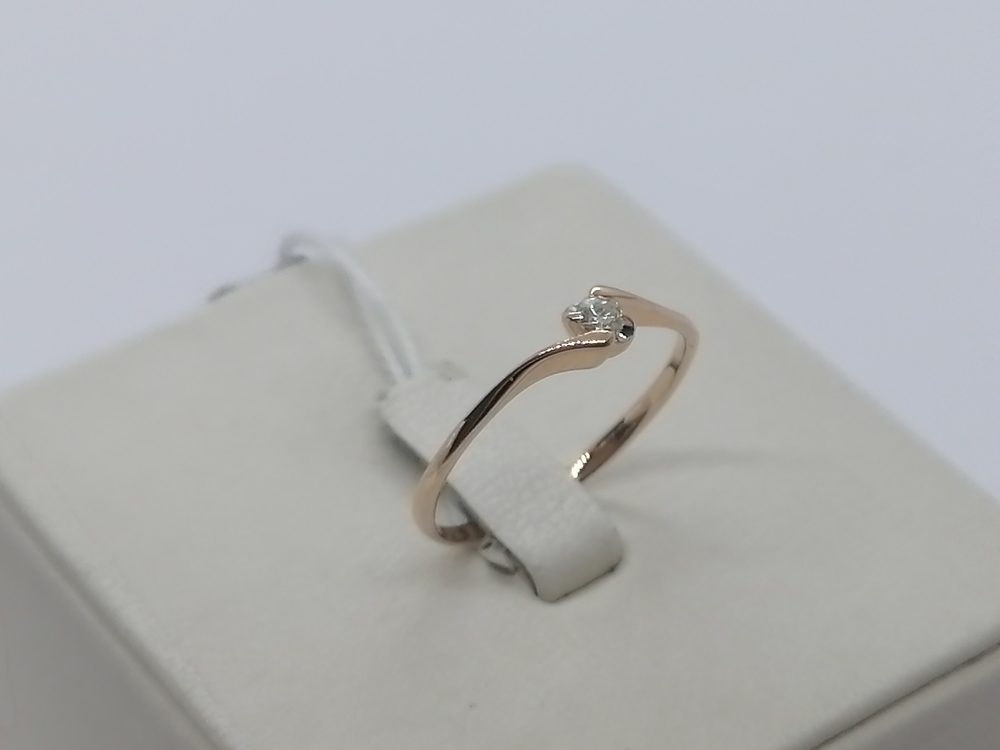 КОЛЬЦО БРИЛЛИАНТ Au 585