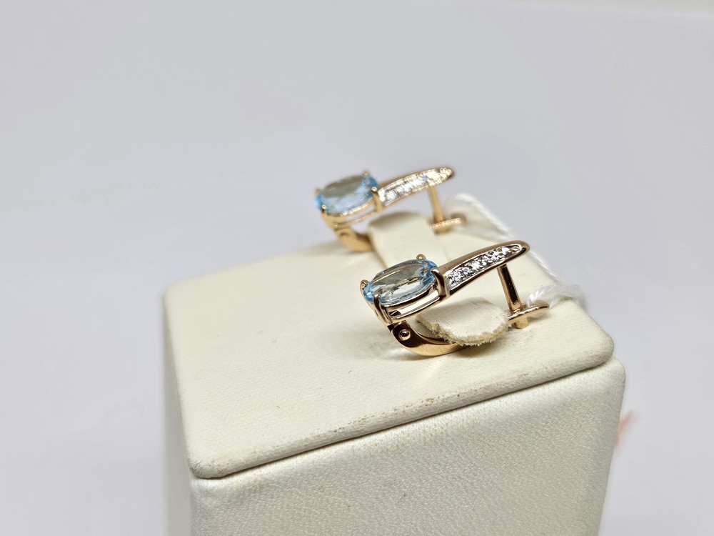 СКМИ585 СЕРЬГИ С КАМНЯМИ (Au 585) СКМИ585 СЕРЬГИ С КАМНЯМИ (Au 585)