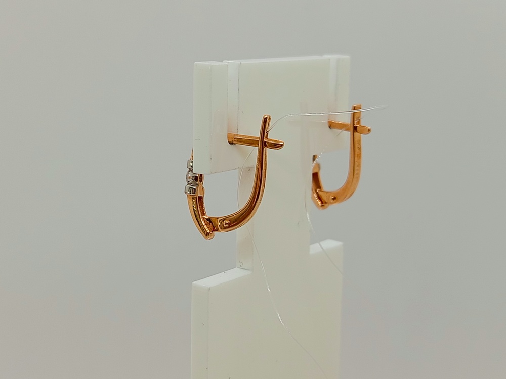 СЕРЬГИ БРИЛЛИАНТ (Au 585)