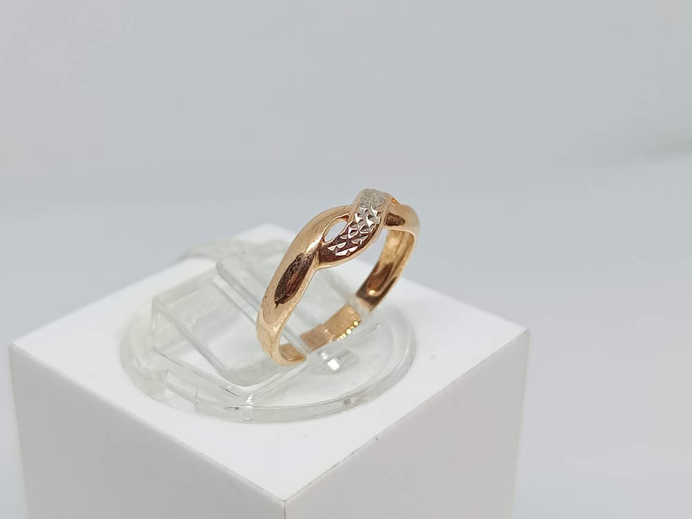 КОЛБКМ585 КОЛЬЦО БЕЗ КАМНЯ (Au 585)