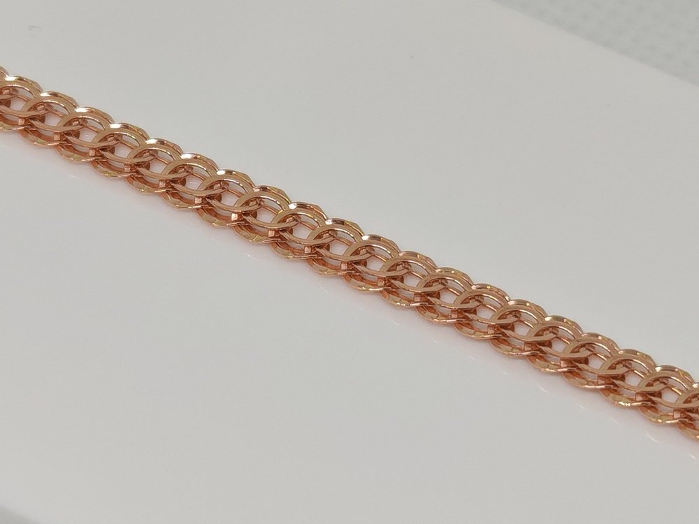 БРАСЛЕТ ПОЛНОВЕСНЫЙ Питон (Au 585)