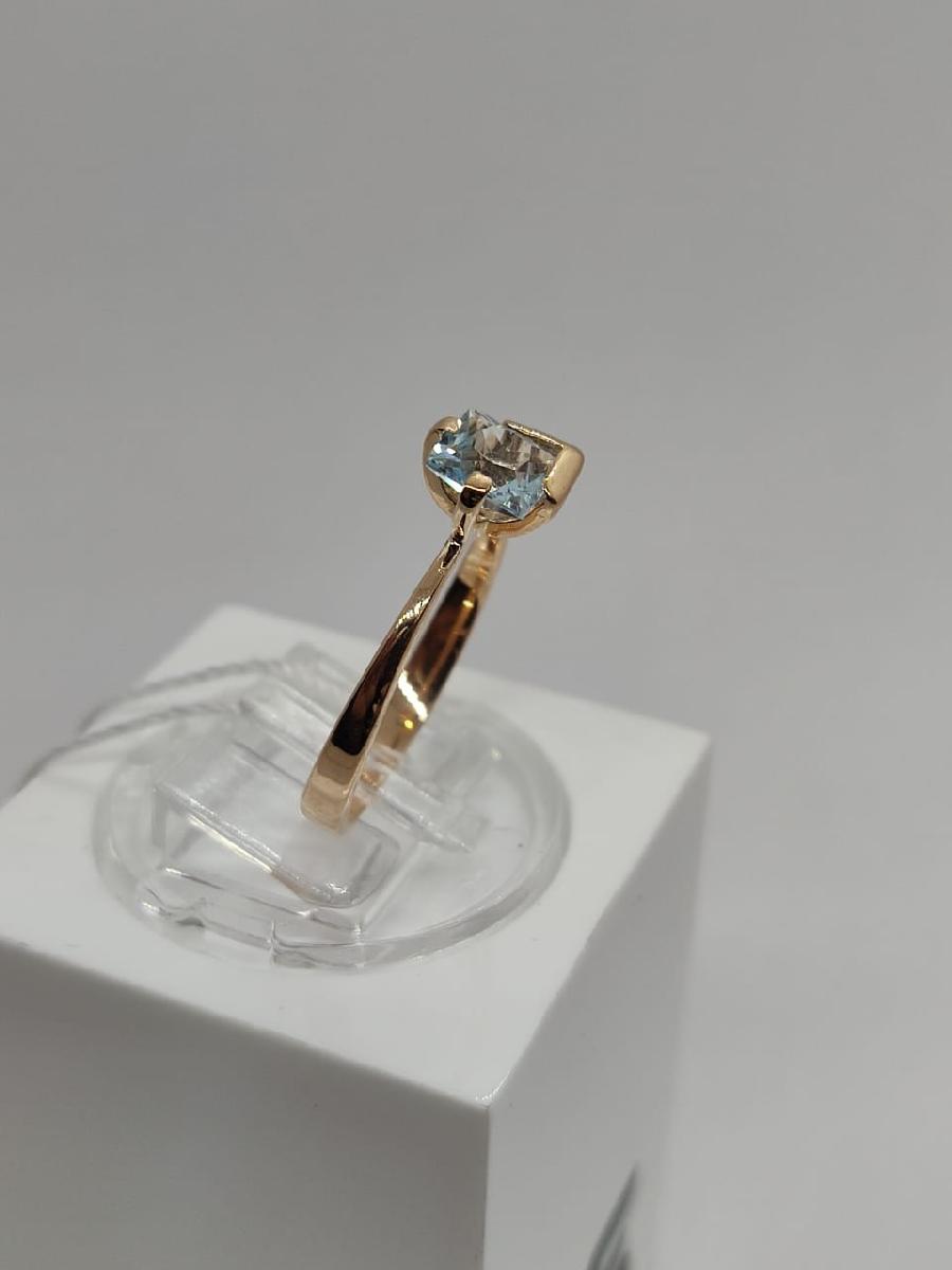 КОЛКМ585 КОЛЬЦО С КАМНЕМ (Au 585)