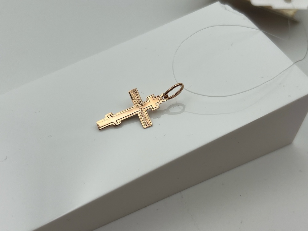 ПОДВЕСКА КРЕСТ (Au 585)