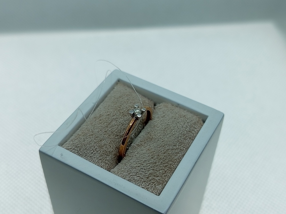 КОЛЬЦО БРИЛЛИАНТ (Au 585)