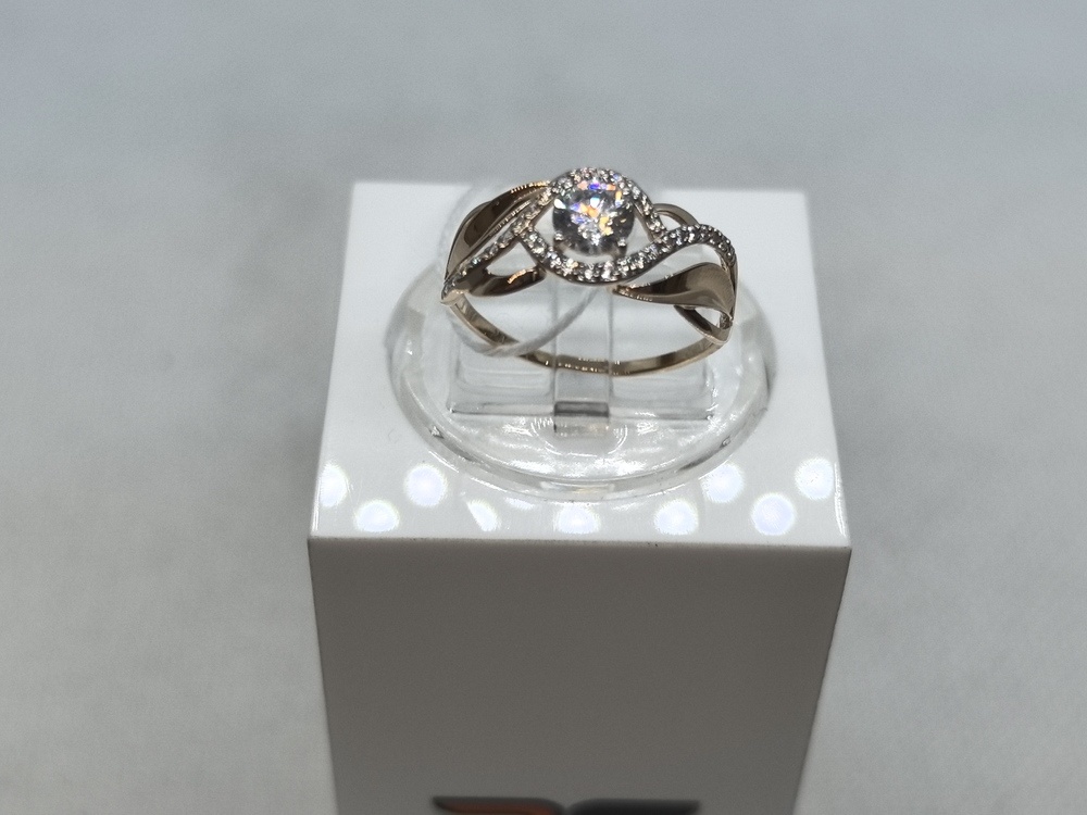 КОЛКМИ585 КОЛЬЦО С КАМНЯМИ (Au 585)