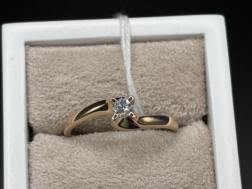 КОЛЬЦО БРИЛЛИАНТ Au 585