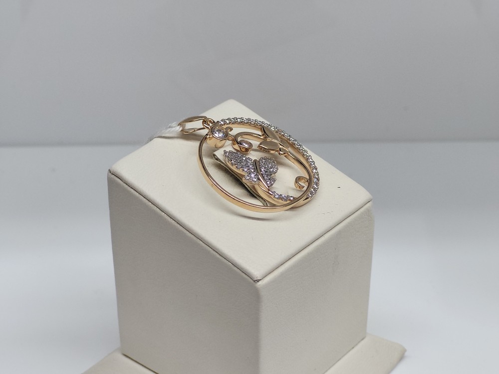 ПОДВЕСКА С КАМНЯМИ (Au 585)