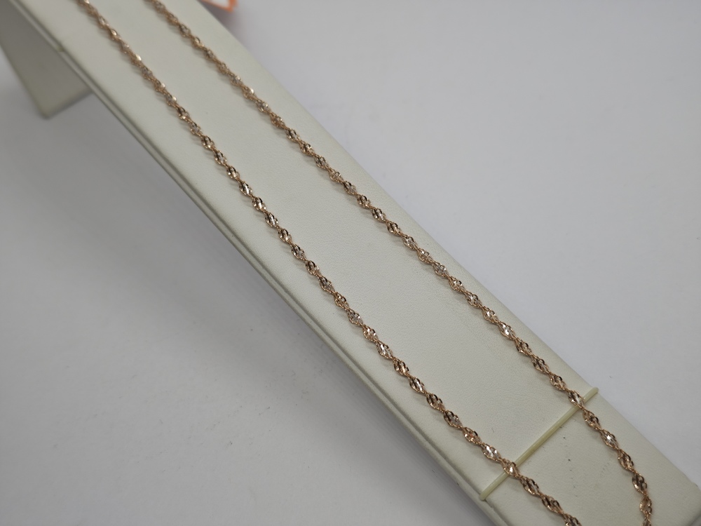 ЦЛСИ585 ЦЕПЬ ПОЛНОВЕСНАЯ Сингапур (Au 585)