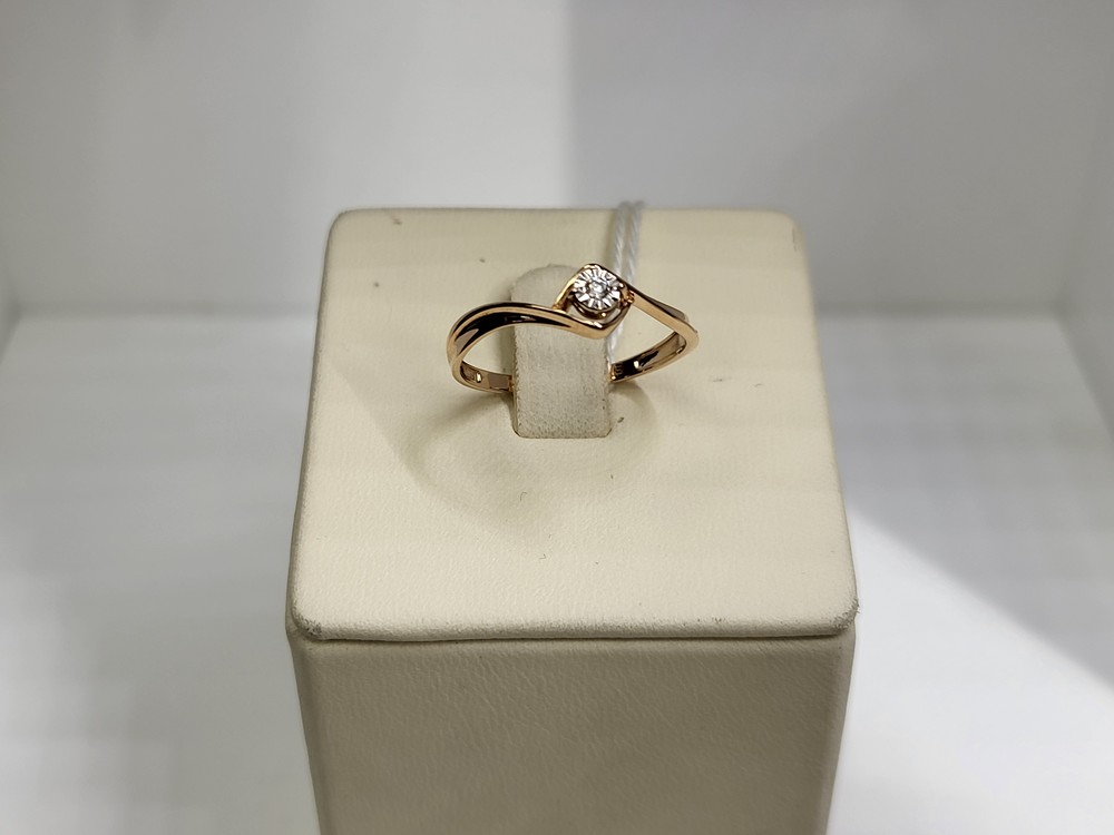 КОЛЬЦО БРИЛЛИАНТ Au 585