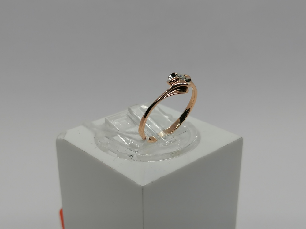 КОЛЬЦО БРИЛЛИАНТ Au 585