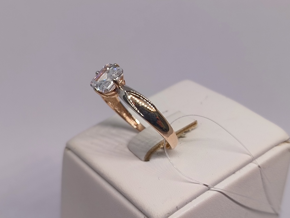 КОЛЬЦО С КАМНЕМ (Au 585)