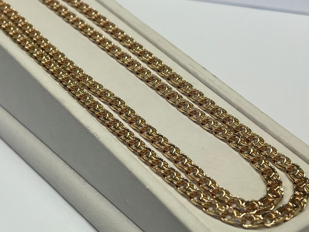 ЦЕПЬ ПОЛНОВЕСНАЯ Бисмарк (Au 585)