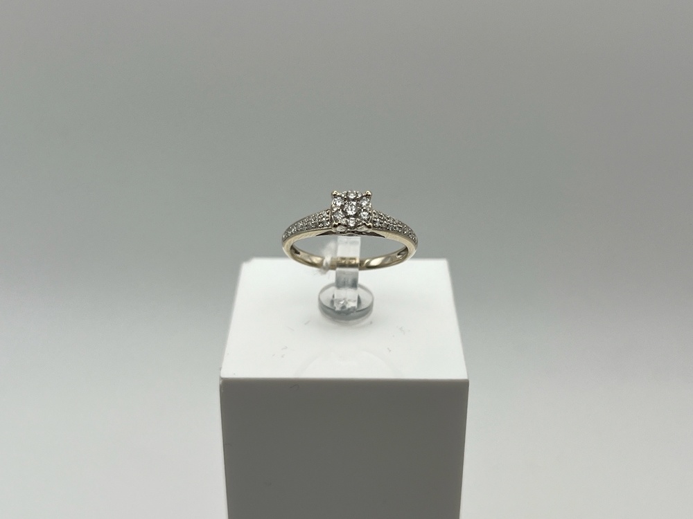 КОЛЬЦО БРИЛЛИАНТ Au 585