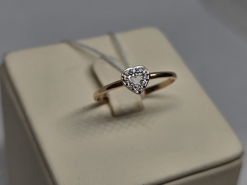 КОЛКМИ585 КОЛЬЦО С КАМНЯМИ (Au 585)