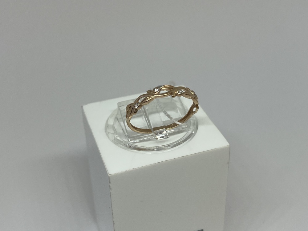 КОЛКМИ585 КОЛЬЦО С КАМНЯМИ (Au 585)