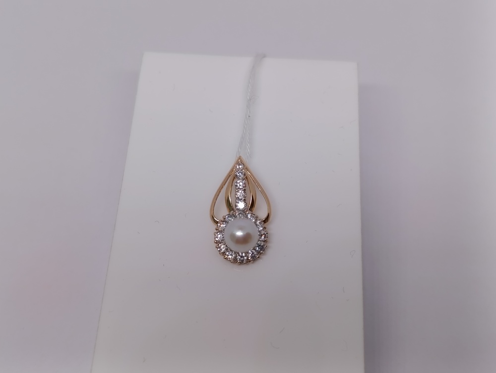 ПОДВЕСКА С КАМНЯМИ (Au 585)