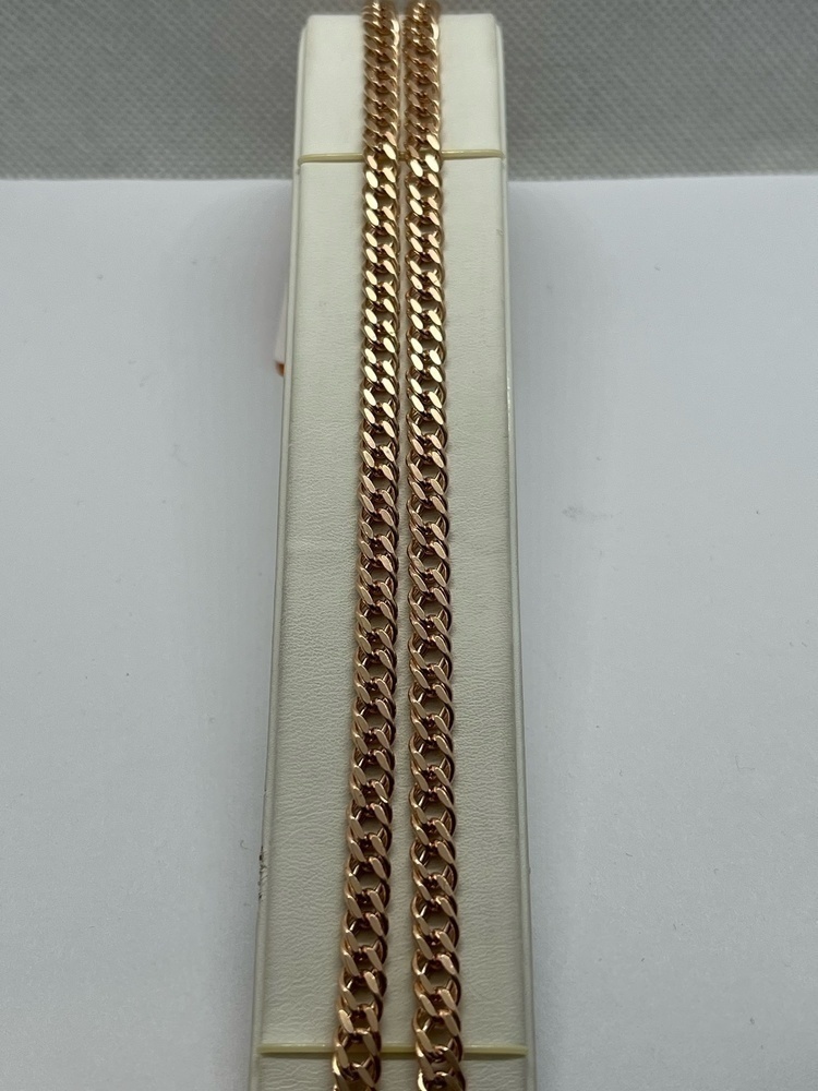 ЦЕПЬ ПУСТОТЕЛАЯ Ромб двойной (Au 585)