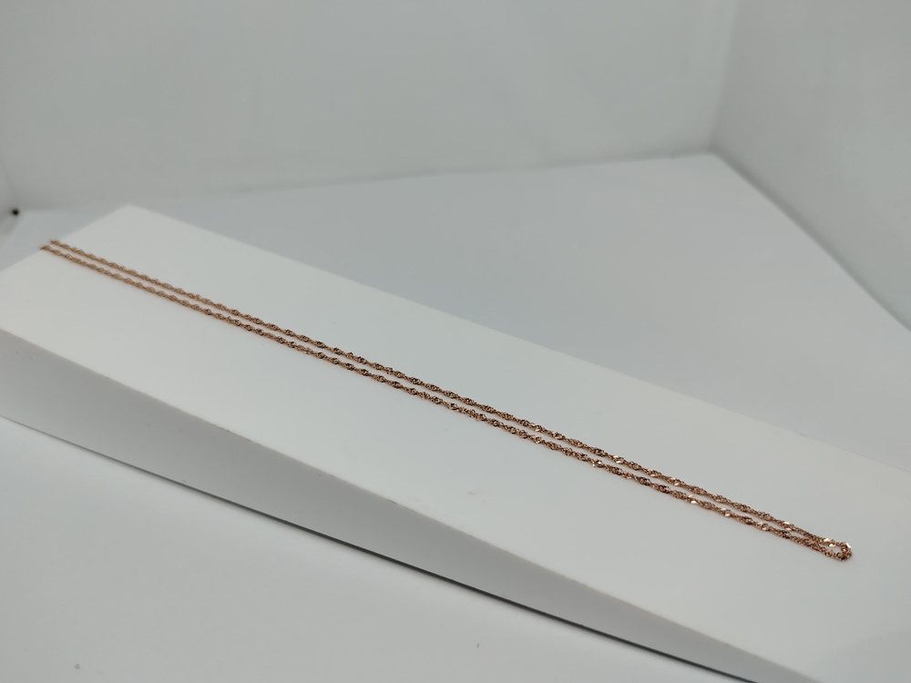 ЦЛСИ375 ЦЕПЬ ПОЛНОВЕСНАЯ Сингапур (Au 375)