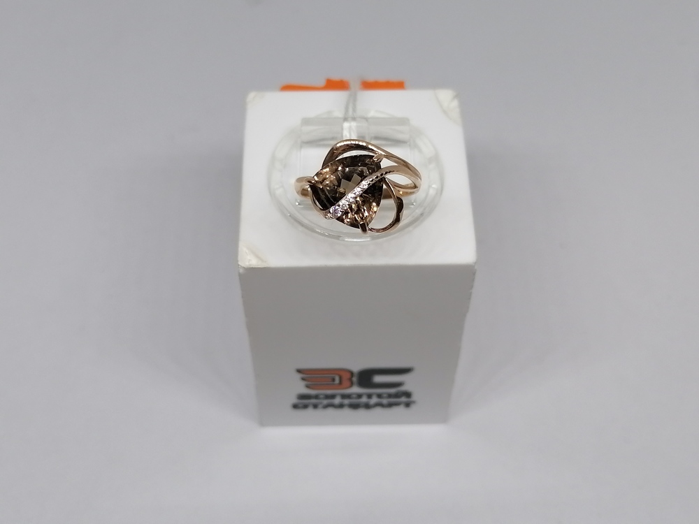 КОЛКМИ585 КОЛЬЦО С КАМНЯМИ (Au 585)