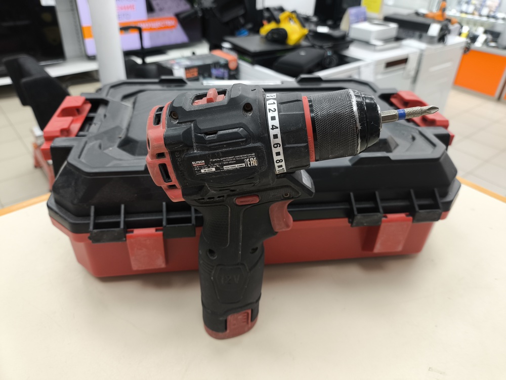 Шуруповерт Elitech CD 16L2 Шуруповерт Elitech CD 16L2