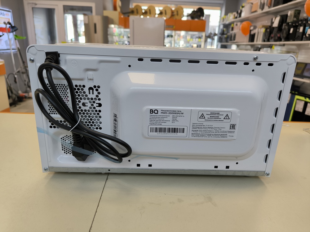 Микроволновая печь BQ MWO-20006SM/W