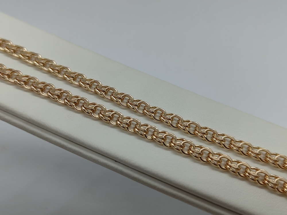 ЦЕПЬ ПОЛНОВЕСНАЯ Бисмарк (Au 585)