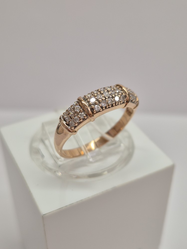 КОЛКМИ585 КОЛЬЦО С КАМНЯМИ (Au 585)