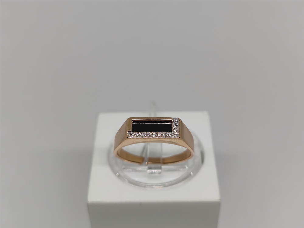 ПЕЧКМИ585 ПЕЧАТКА С КАМНЯМИ (Au 585)