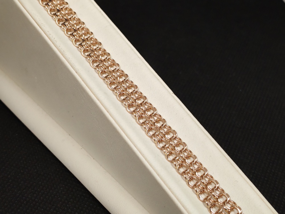 ЦЕПЬ ПОЛНОВЕСНАЯ Бисмарк (Au 585)