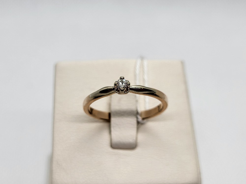 КОЛЬЦО БРИЛЛИАНТ Au 585