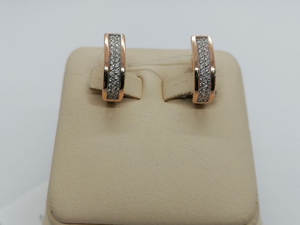 СЕРЬГИ С КАМНЯМИ (Au 585)