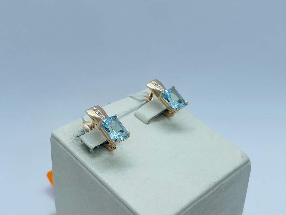 СЕРЬГИ БРИЛЛИАНТ (Au 585)