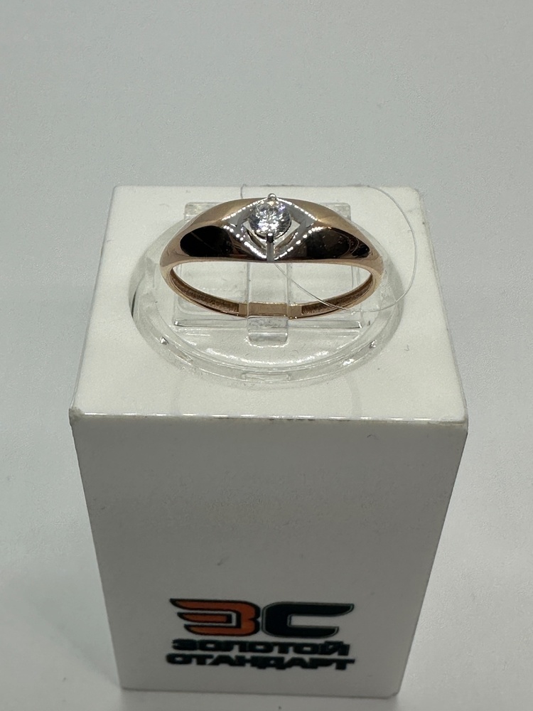 КОЛЬЦО С КАМНЕМ (Au 585)